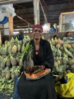 Pineapple seller